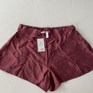 Athleta 2X shorts tawny rose calm cool short, NWT